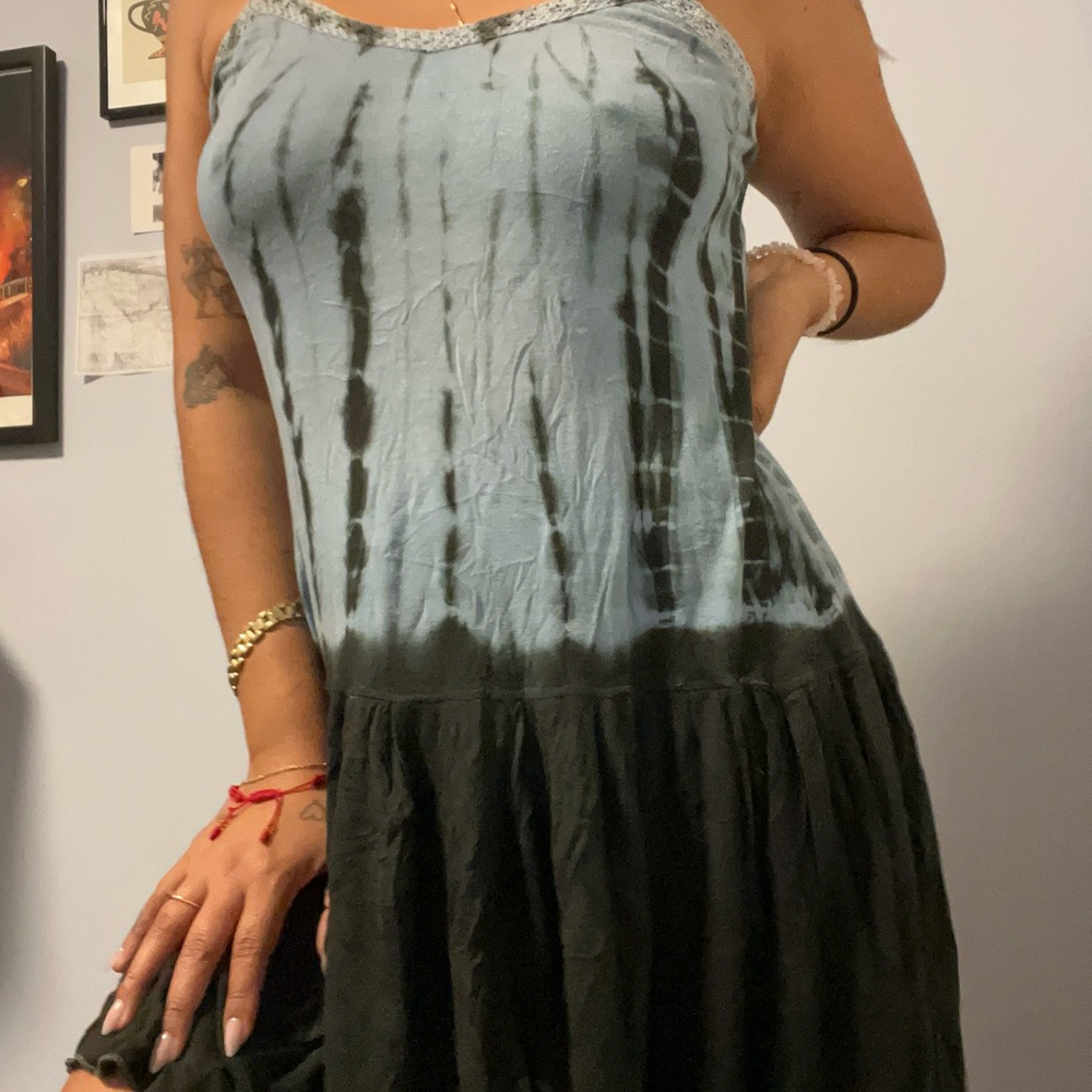 Stylish Tie-Dye Dress